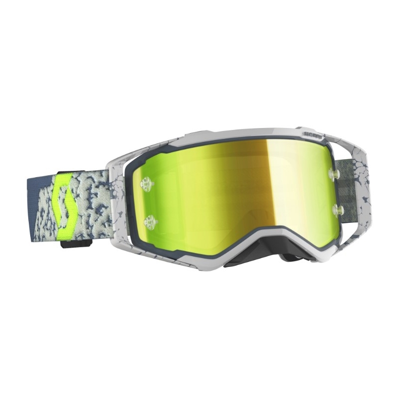 Ochelari de motocros SCOTT Prospect gri-galben