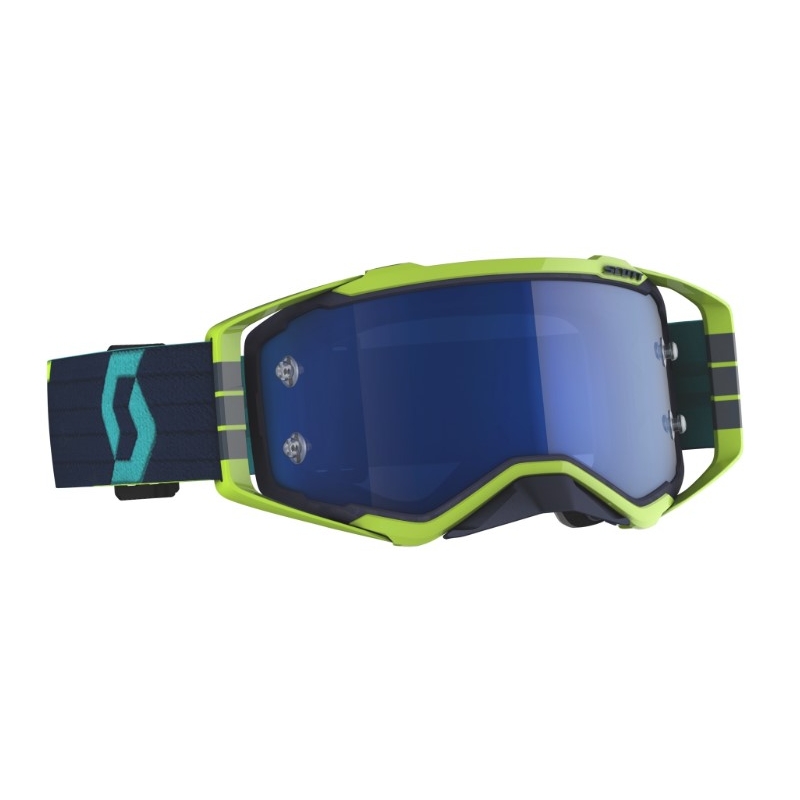 Ochelari de motocros SCOTT Prospect albastru-galben lichidare