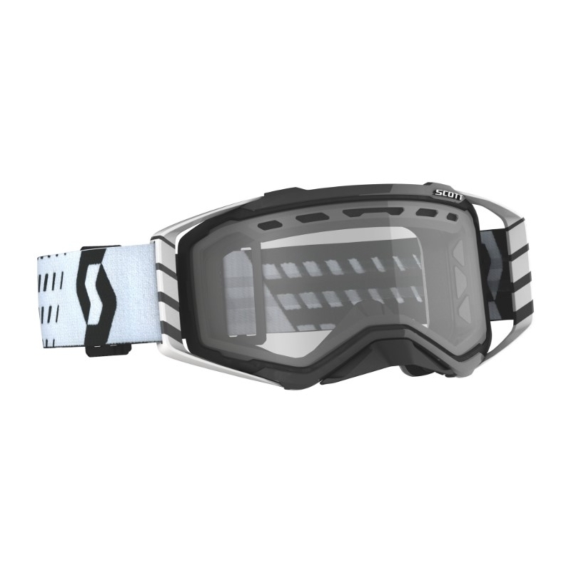 Ochelari de motocros SCOTT Prospect Enduro negru și alb