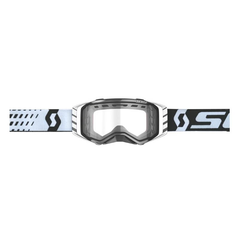 Ochelari de motocros SCOTT Prospect Enduro negru și alb