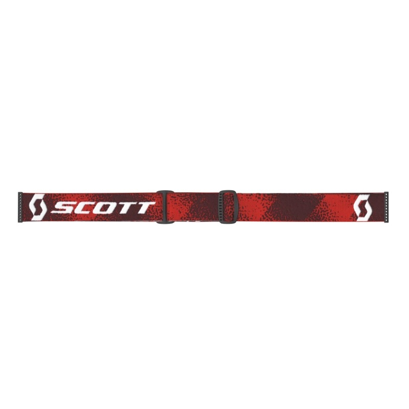 Ochelari de motocros SCOTT Fury roșu-portocaliu