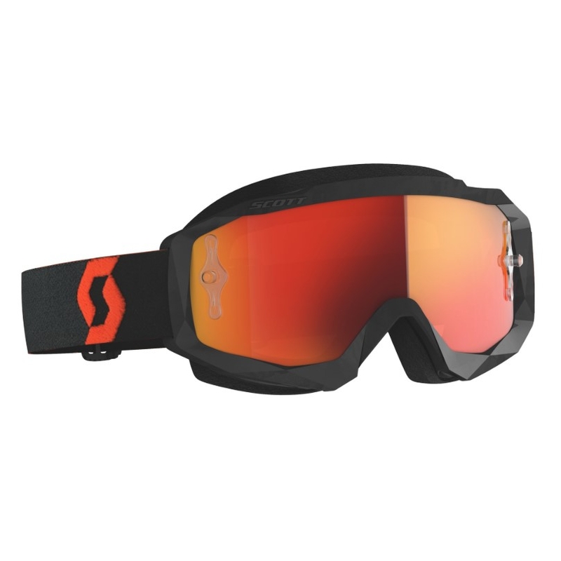 Ochelari de motocros SCOTT Hustle X MX portocaliu-negru