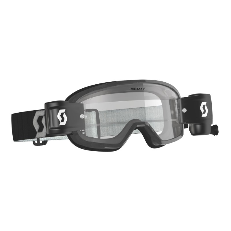Ochelari de motocross pentru copii SCOTT Buzz MX Pro WFS negru-gri negru lichidare