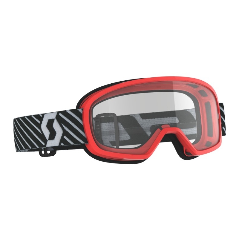 Ochelari de motocross pentru copii SCOTT Buzz MX roșu