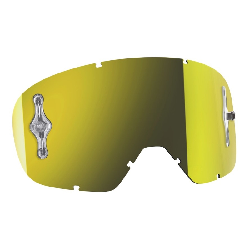 Oglindă galbenă oglindă de sticlă Lucrări pentru copii motocross ochelari SCOTT Buzz MX lichidare