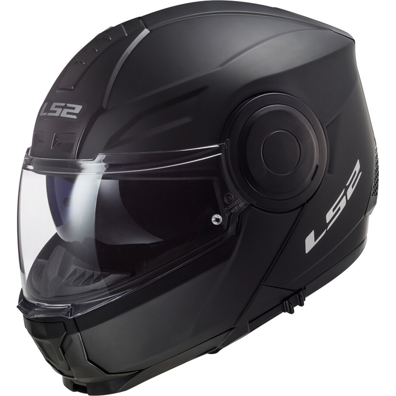 LS2 FF902 Scope Cască de motocicletă LS2 FF902 Scope Solid Black Matte Flip-up