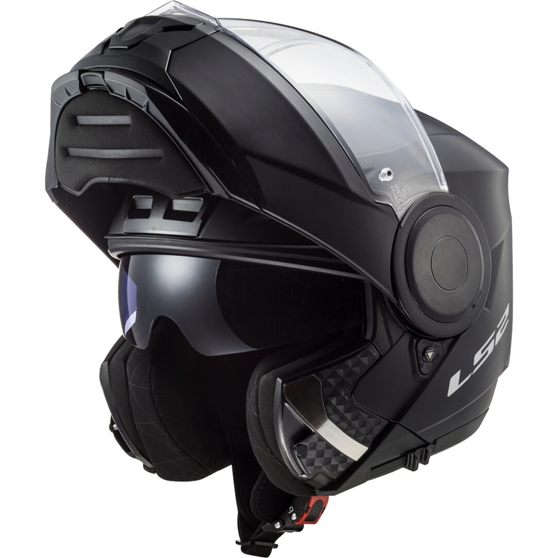 LS2 FF902 Scope Cască de motocicletă LS2 FF902 Scope Solid Black Matte Flip-up