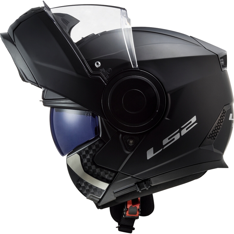 LS2 FF902 Scope Cască de motocicletă LS2 FF902 Scope Solid Black Matte Flip-up