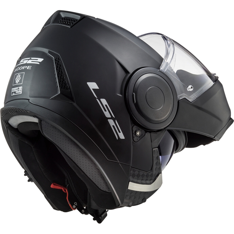 LS2 FF902 Scope Cască de motocicletă LS2 FF902 Scope Solid Black Matte Flip-up