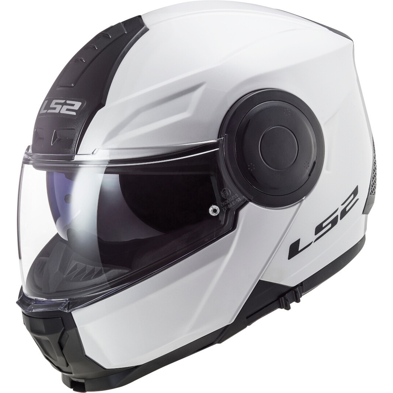 LS2 FF902 Casca de motocicletă LS2 FF902 Scope Solid Motorcycle Helmet White