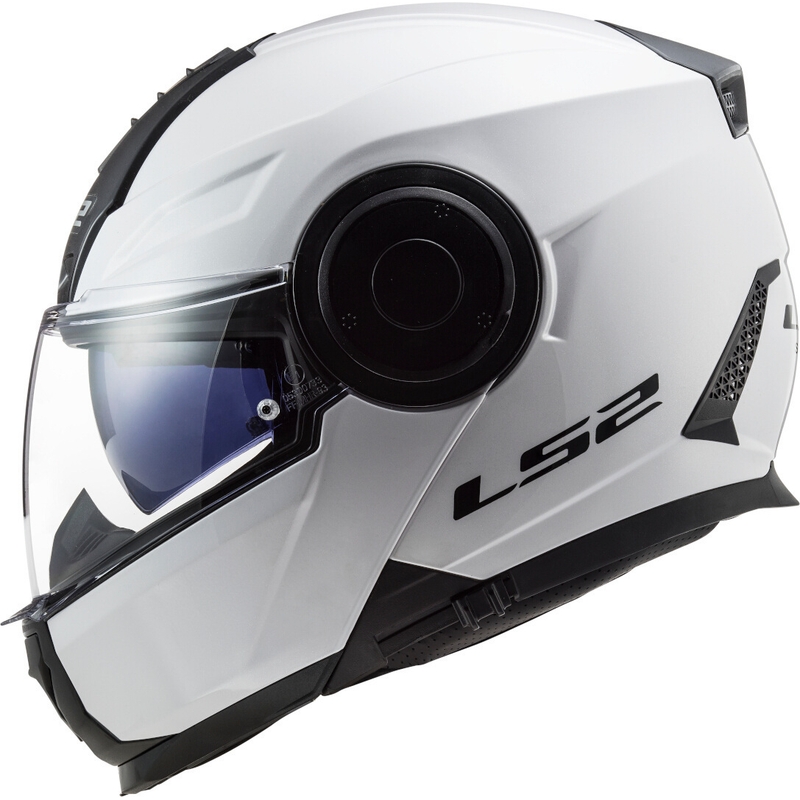 LS2 FF902 Casca de motocicletă LS2 FF902 Scope Solid Motorcycle Helmet White