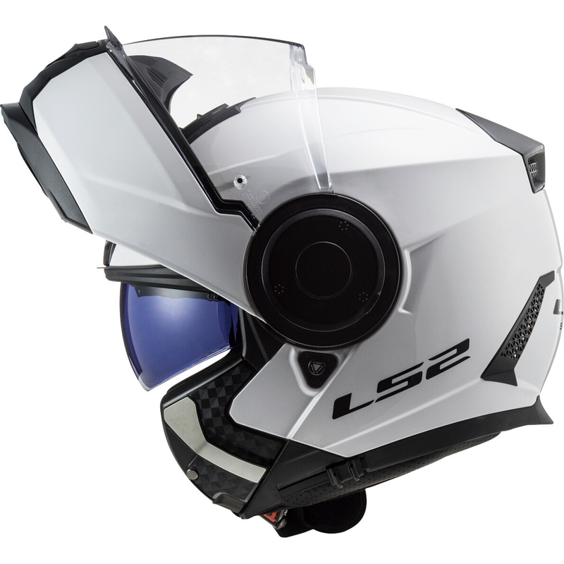 LS2 FF902 Casca de motocicletă LS2 FF902 Scope Solid Motorcycle Helmet White