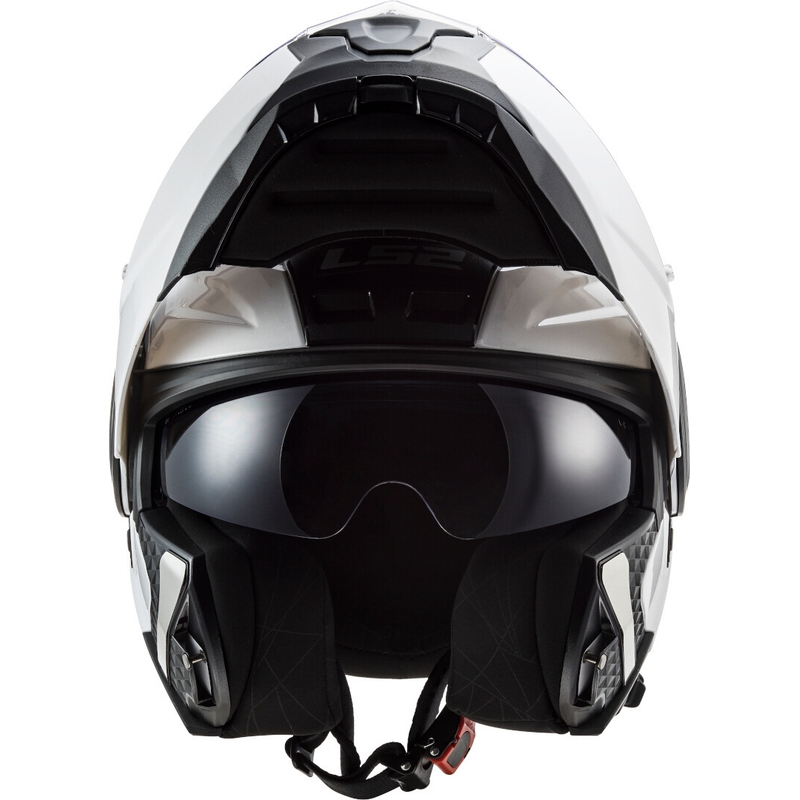 LS2 FF902 Casca de motocicletă LS2 FF902 Scope Solid Motorcycle Helmet White