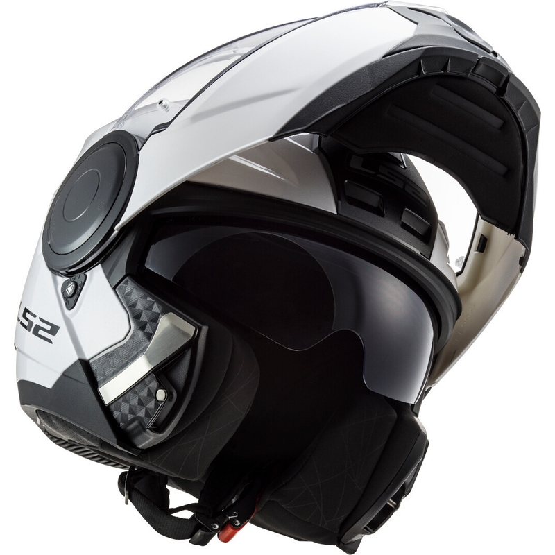 LS2 FF902 Casca de motocicletă LS2 FF902 Scope Solid Motorcycle Helmet White