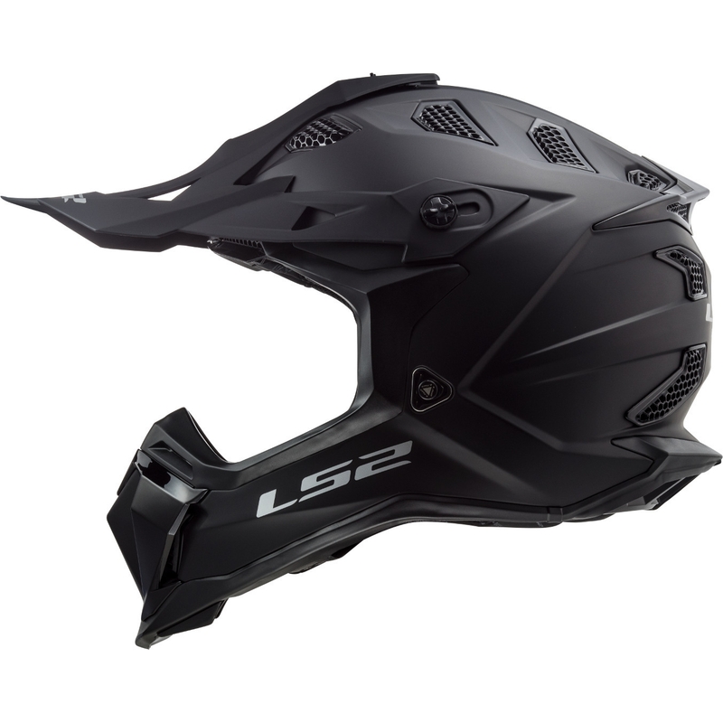 Cască de motocros LS2 MX470 Subverter Noir negru mat