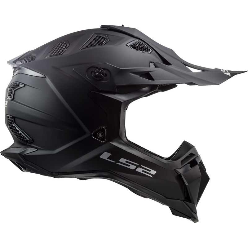 Cască de motocros LS2 MX470 Subverter Noir negru mat