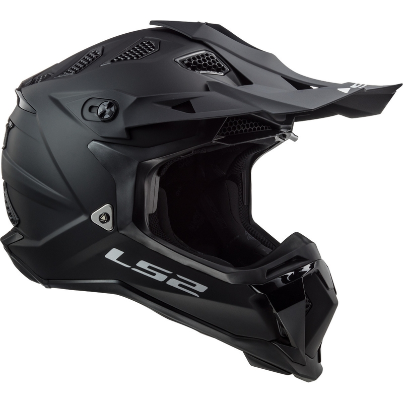 Cască de motocros LS2 MX470 Subverter Noir negru mat