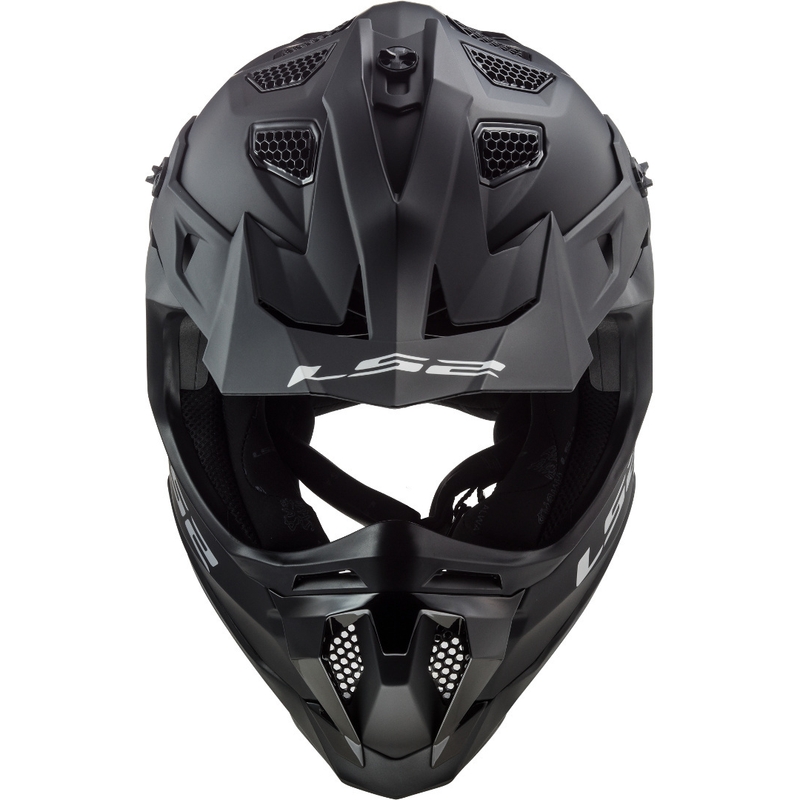 Cască de motocros LS2 MX470 Subverter Noir negru mat