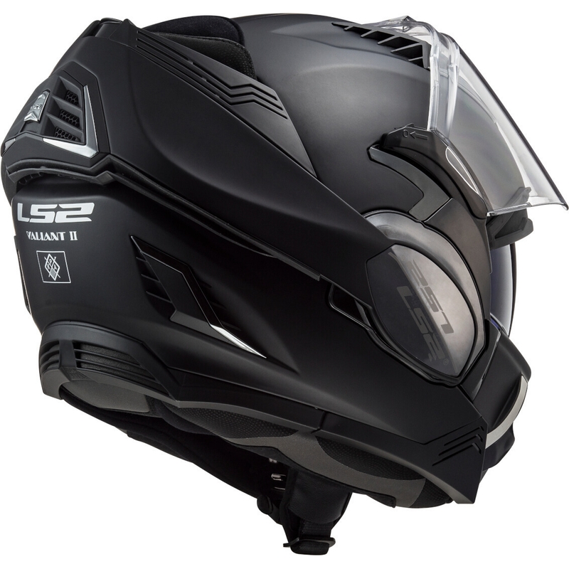 Cască de motocicletă LS2 FF900 Valiant II Solid Black Matte