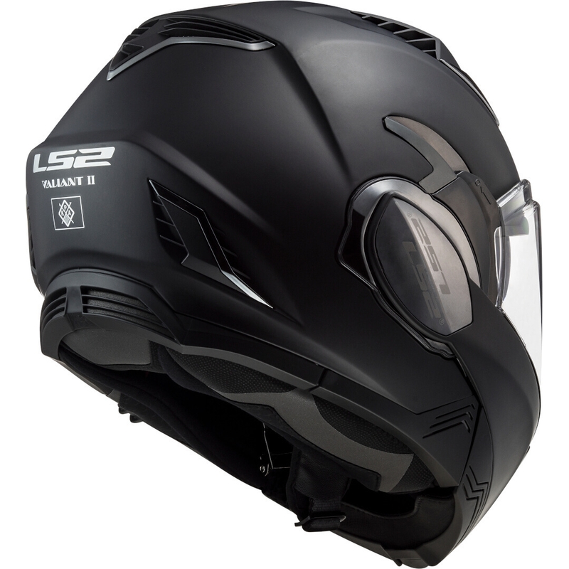 Cască de motocicletă LS2 FF900 Valiant II Solid Black Matte