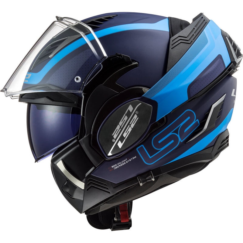 LS2 FF900 Valiant II Orbit albastru LS2 FF900 Valiant II Cască de motocicletă pliabilă albastru