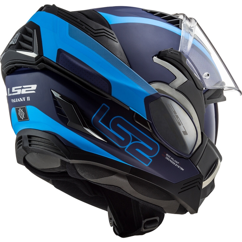 LS2 FF900 Valiant II Orbit albastru LS2 FF900 Valiant II Cască de motocicletă pliabilă albastru