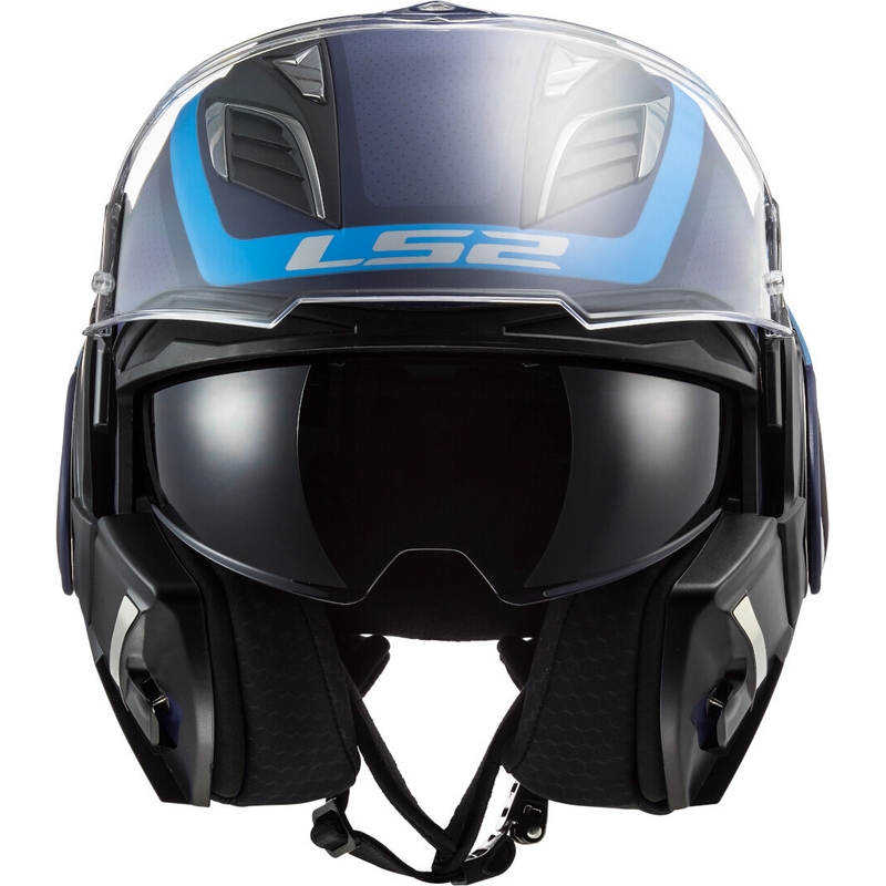 LS2 FF900 Valiant II Orbit albastru LS2 FF900 Valiant II Cască de motocicletă pliabilă albastru