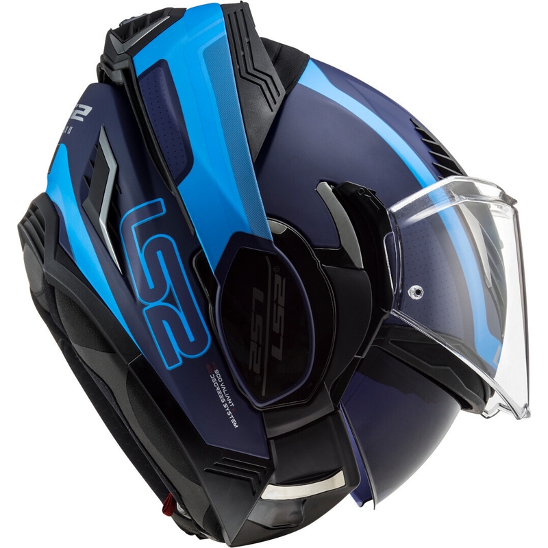 LS2 FF900 Valiant II Orbit albastru LS2 FF900 Valiant II Cască de motocicletă pliabilă albastru