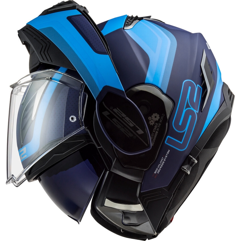 LS2 FF900 Valiant II Orbit albastru LS2 FF900 Valiant II Cască de motocicletă pliabilă albastru