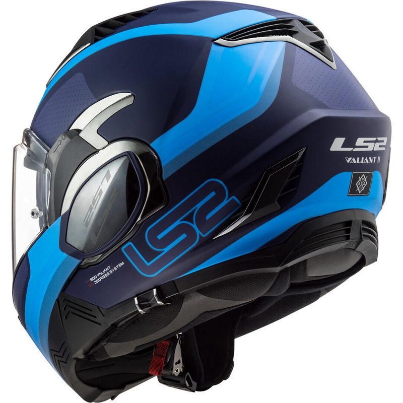 LS2 FF900 Valiant II Orbit albastru LS2 FF900 Valiant II Cască de motocicletă pliabilă albastru