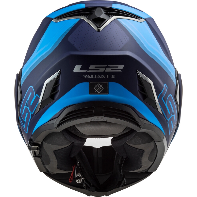 LS2 FF900 Valiant II Orbit albastru LS2 FF900 Valiant II Cască de motocicletă pliabilă albastru