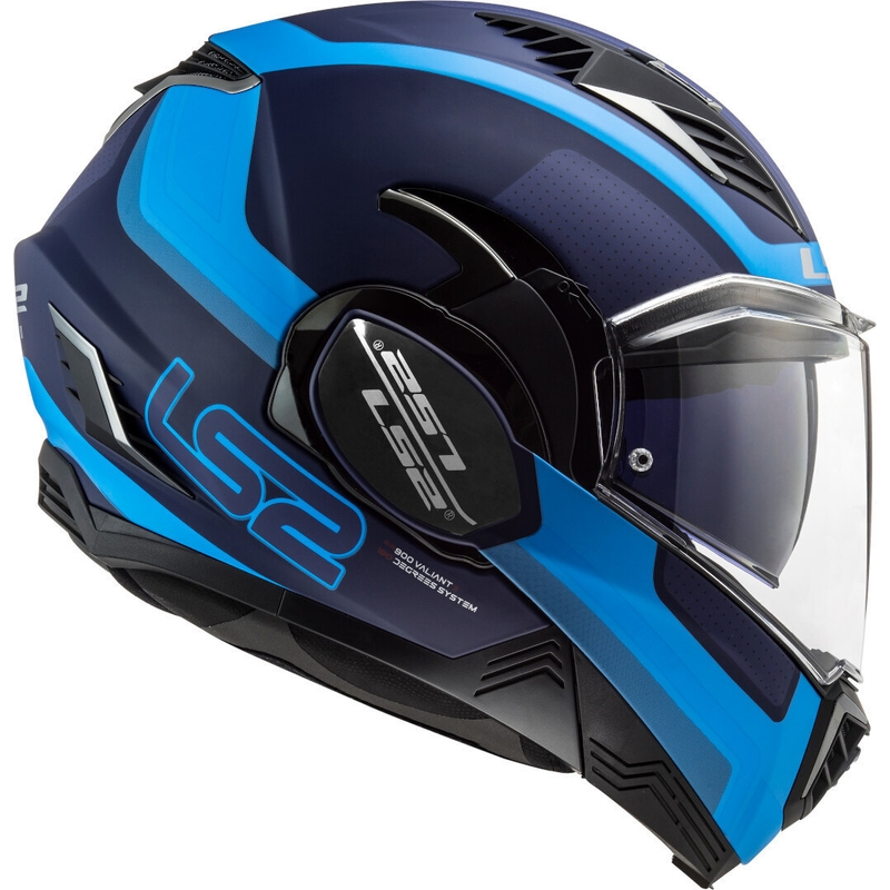 LS2 FF900 Valiant II Orbit albastru LS2 FF900 Valiant II Cască de motocicletă pliabilă albastru