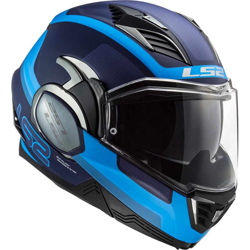 LS2 FF900 Valiant II Orbit albastru LS2 FF900 Valiant II Cască de motocicletă pliabilă albastru