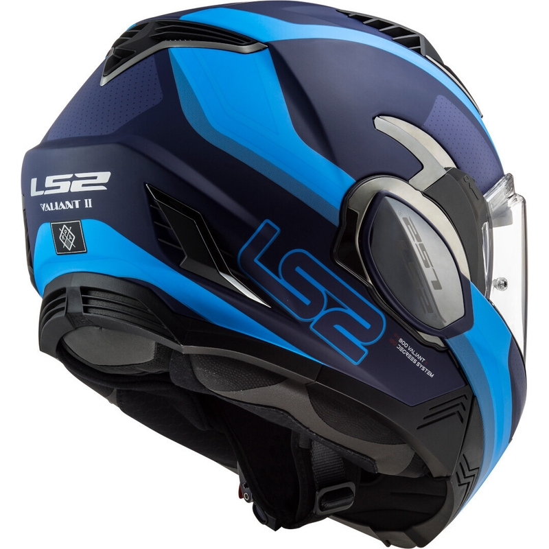 LS2 FF900 Valiant II Orbit albastru LS2 FF900 Valiant II Cască de motocicletă pliabilă albastru