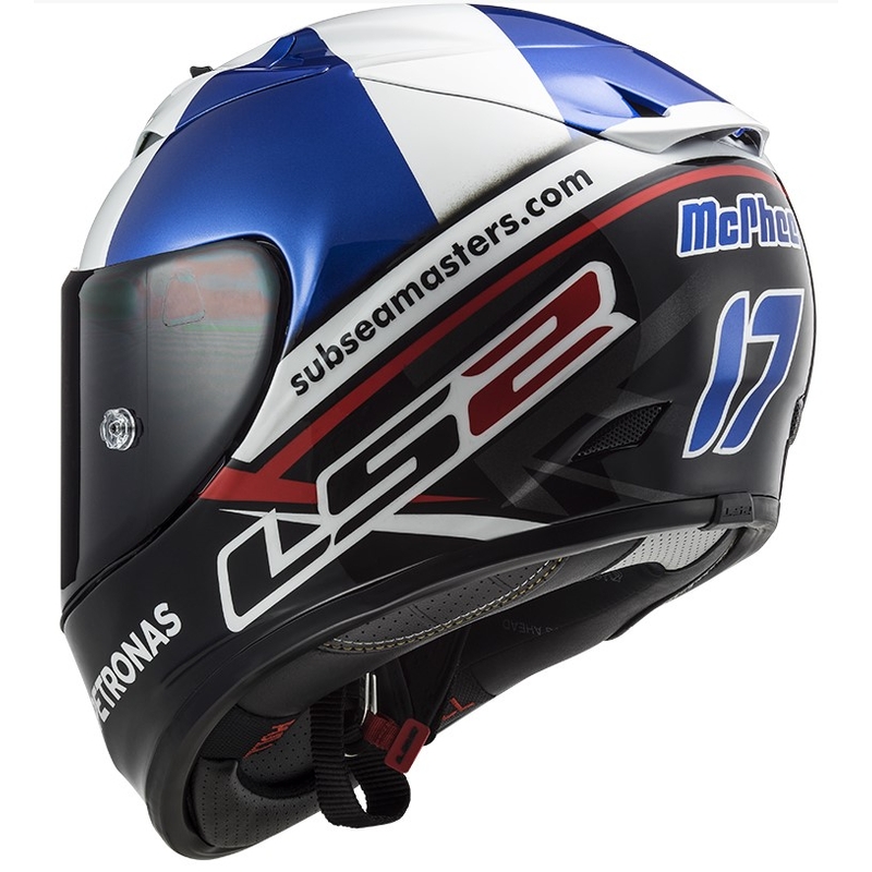 Cască de motocicletă integrală LS2 FF323 Arrow R Replica II John McPhee lichidare