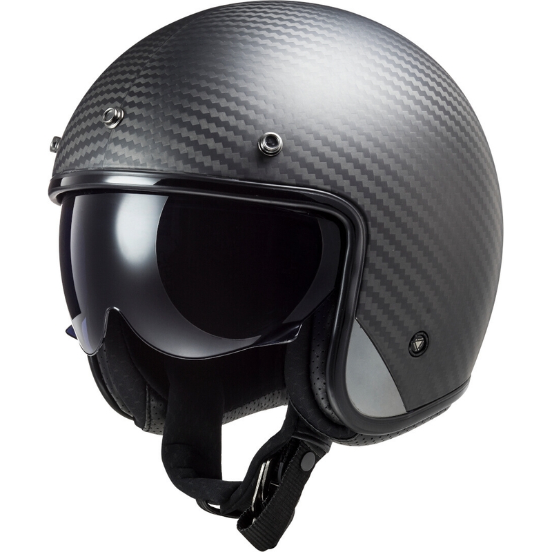 Cască de motocicletă deschisă LS2 OF601 Bob C Carbon