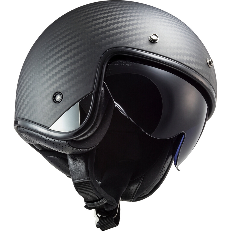 Cască de motocicletă deschisă LS2 OF601 Bob C Carbon