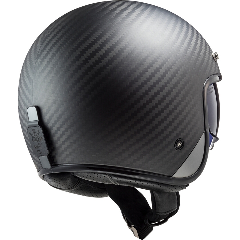 Cască de motocicletă deschisă LS2 OF601 Bob C Carbon