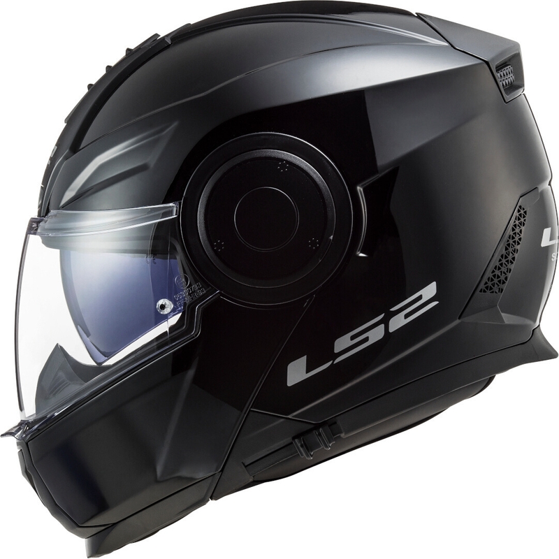 LS2 FF902 Scope Cască de motocicletă LS2 FF902 Scope Solid Black Gloss Flip-up