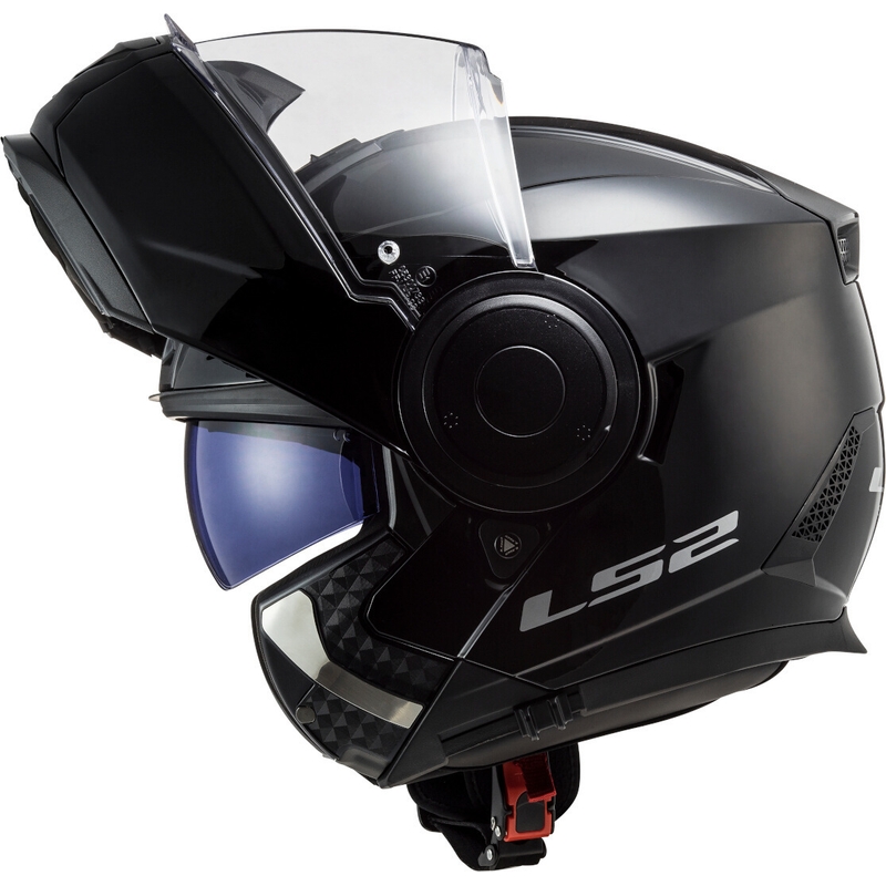 LS2 FF902 Scope Cască de motocicletă LS2 FF902 Scope Solid Black Gloss Flip-up