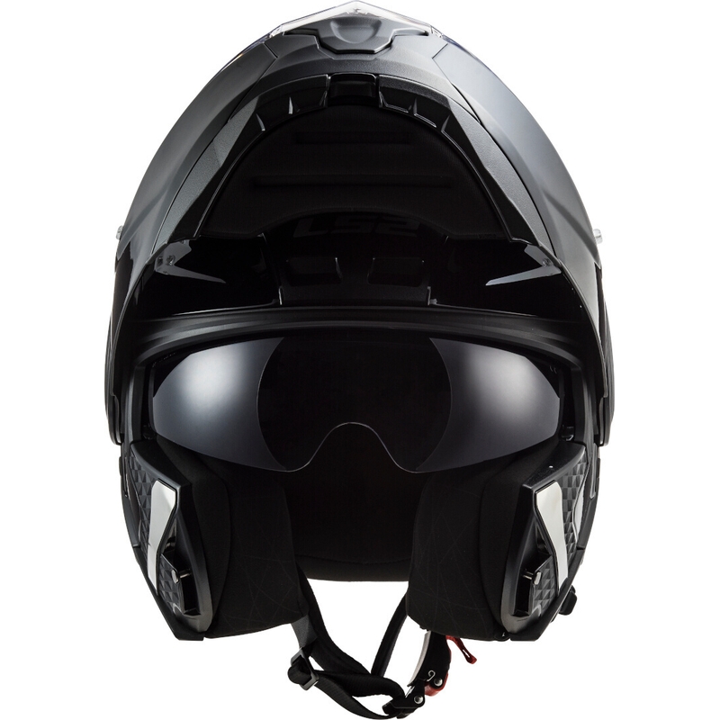 LS2 FF902 Scope Cască de motocicletă LS2 FF902 Scope Solid Black Gloss Flip-up