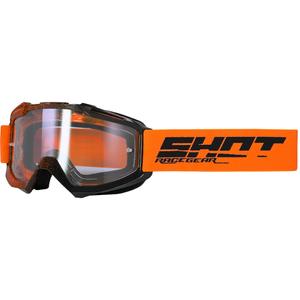 Ochelari de motocros Shot Assault Elite negru-portocaliu