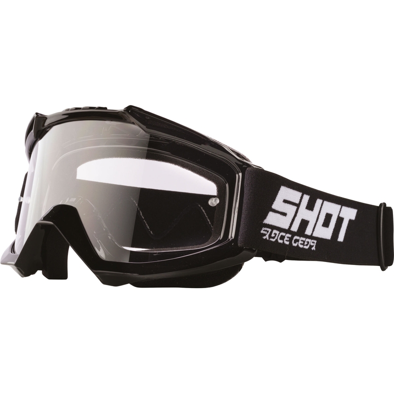 Ochelari de motocros Shot Assault Negru solid