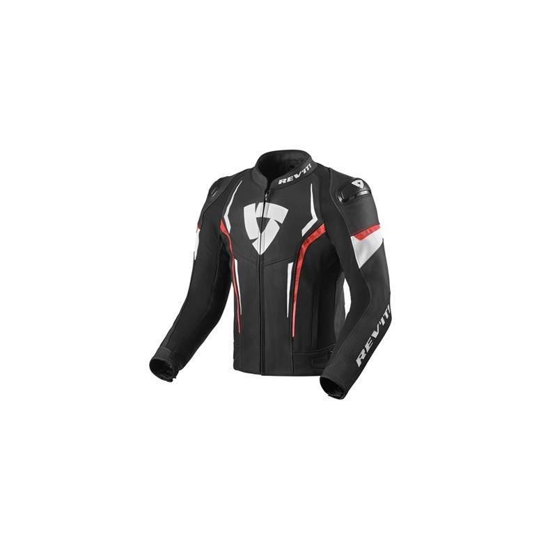 Revit Glide Negru-Neon Red Jacheta de motociclete lichidare