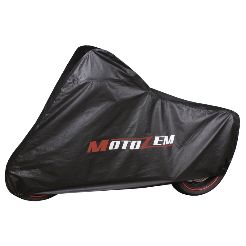 Prelata de garaj pentru motocicleta Motozem - negru - II. calitate