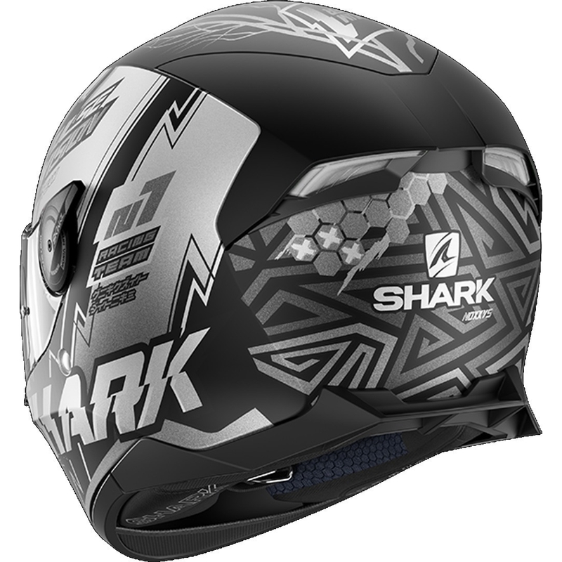 Cască integrală SHARK SKWAL 2.2 Noxxys negru-gri-argintiu
