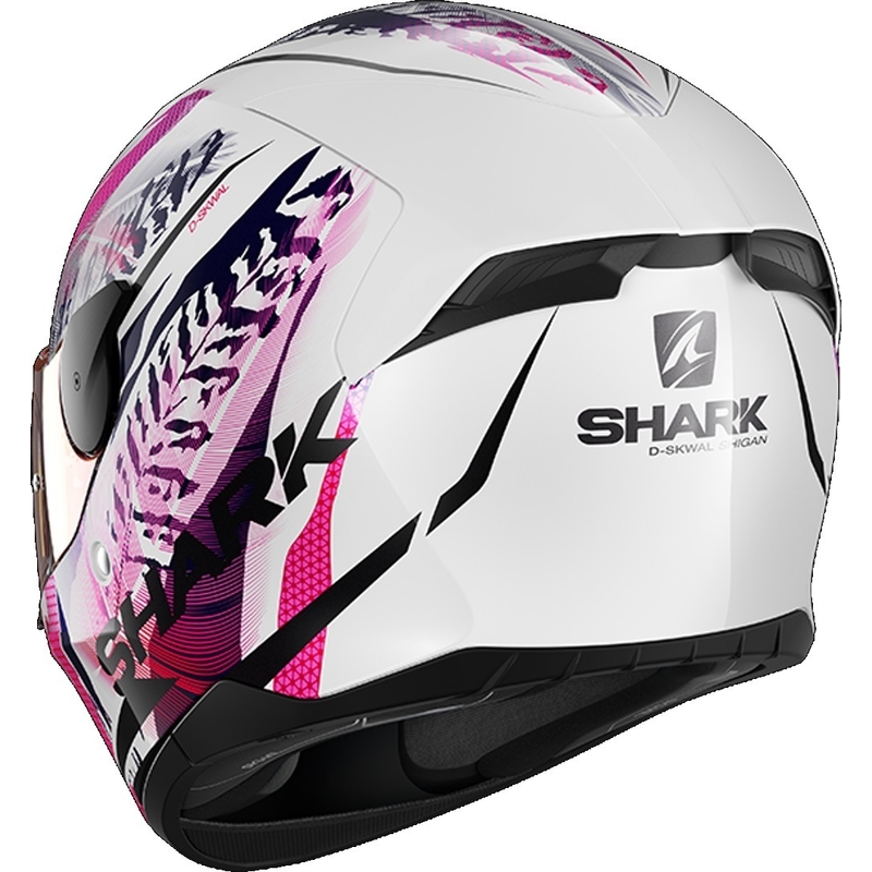 Cască integrală SHARK D-SKWAL 2 Shigan alb-negru-violet