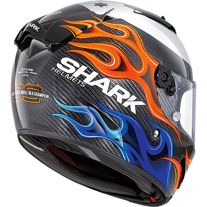 Cască integrală SHARK RACE-R PRO CARBON Lorenzo Replica 2019
