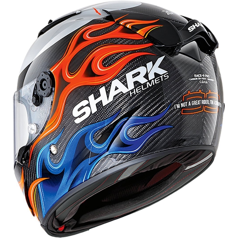 Cască integrală SHARK RACE-R PRO CARBON Lorenzo Replica 2019
