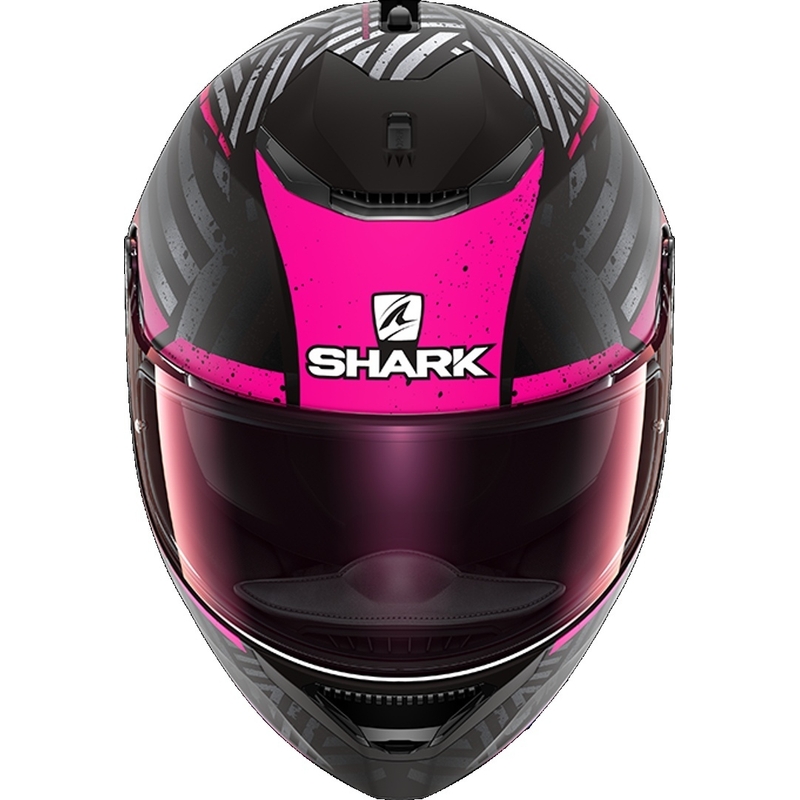 Cască integrală SHARK SPARTAN 1.2 Kobrak negru-gri-roz lichidare